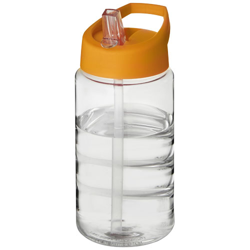 Gourde sport promotionnelle 500ml H2O Active® Translucide et Orange